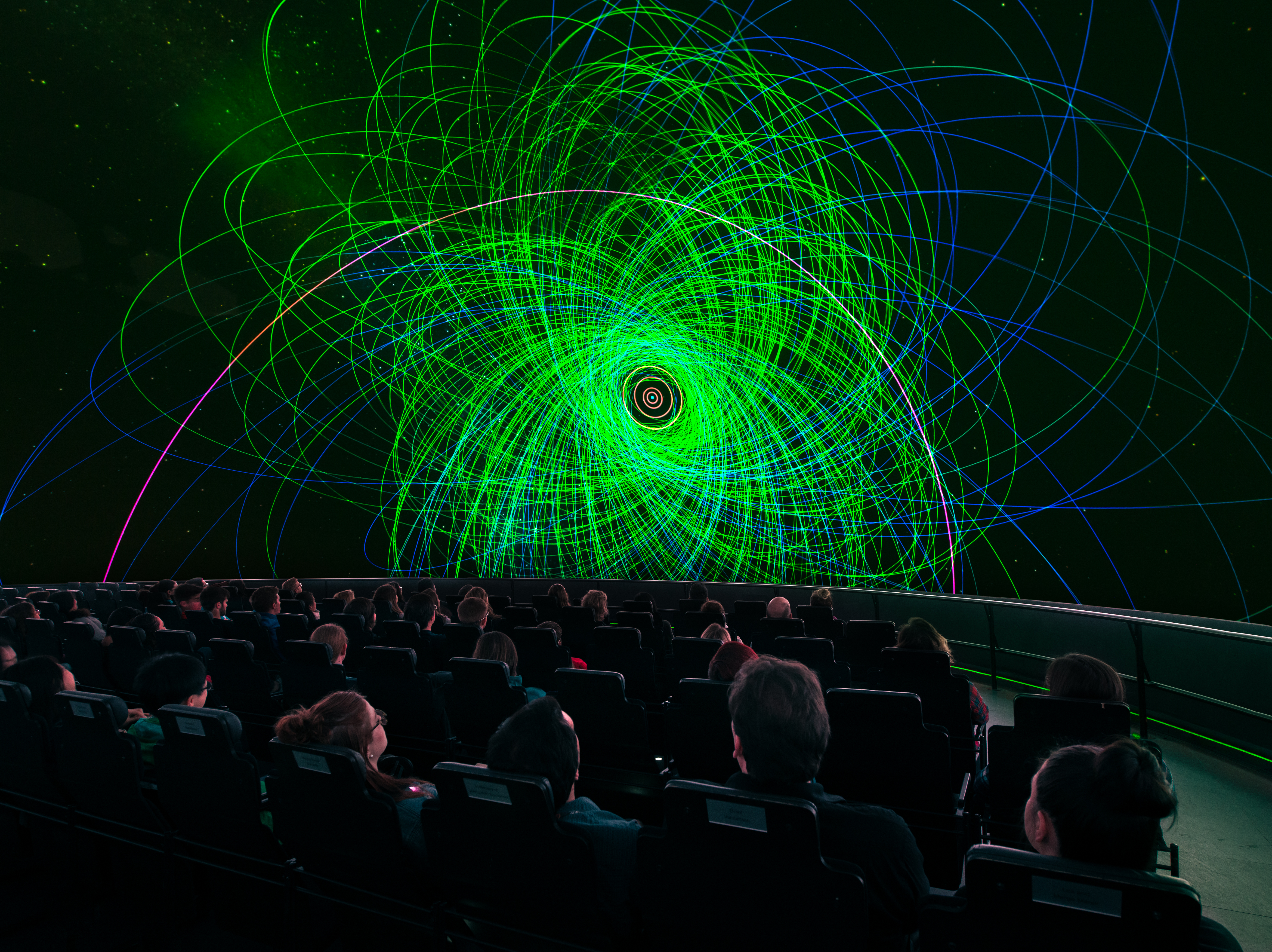 Image of the Planet Nine sky show created by the Adler Planetariums Space Visualization Group. Image courtesy of The Adler Planetarium