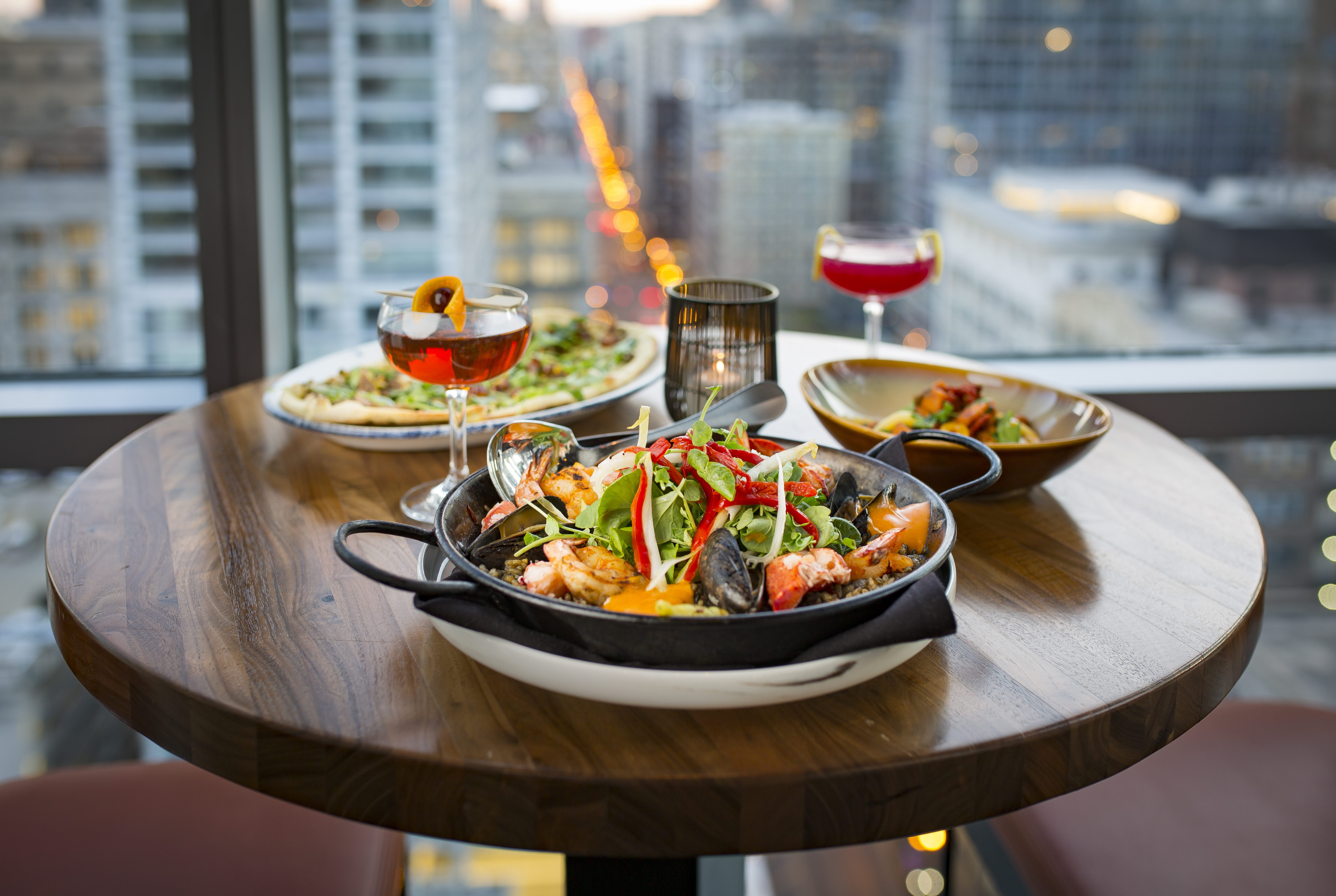 ROOF Food and Drink Happy Hour